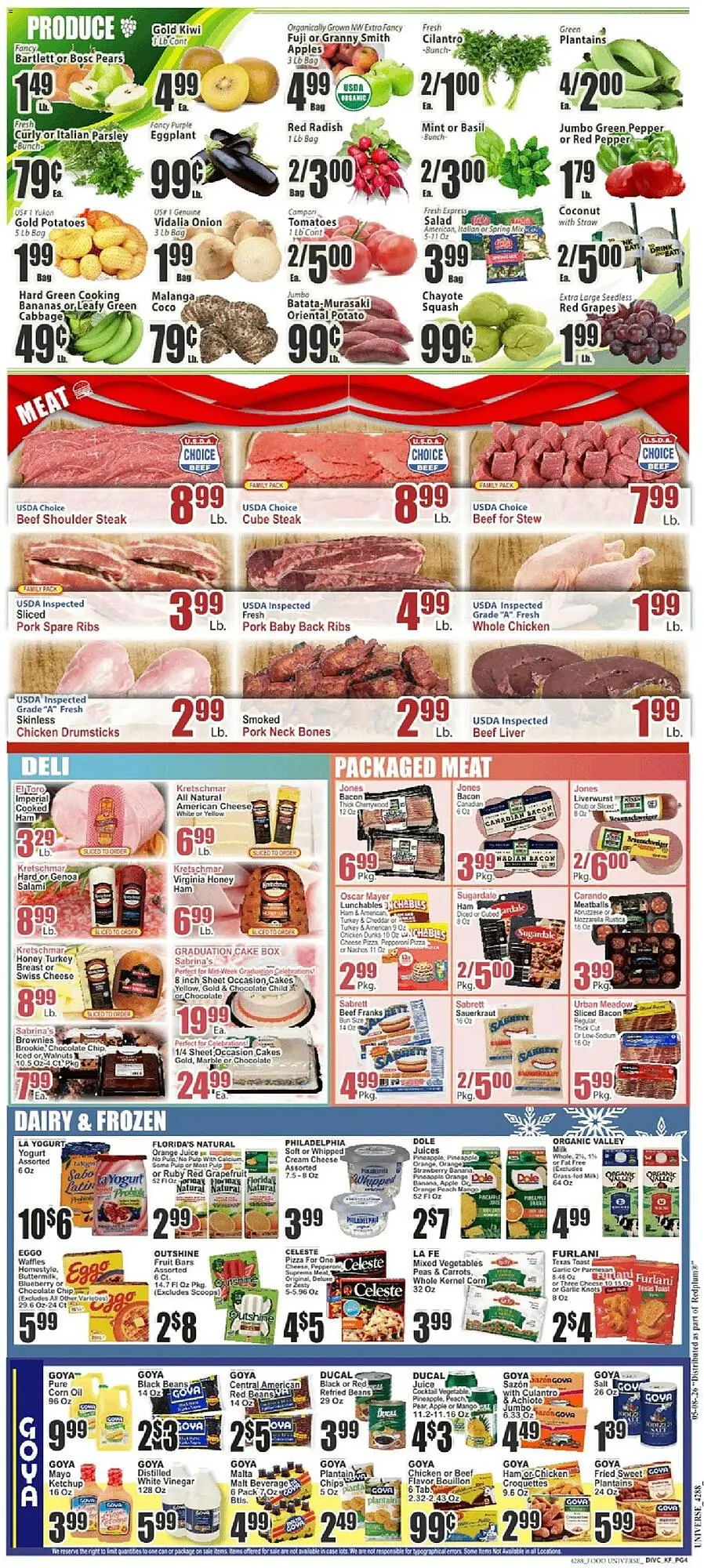 Weekly ad Food Universe circular from May 8 to May 15 2026 - Page 4