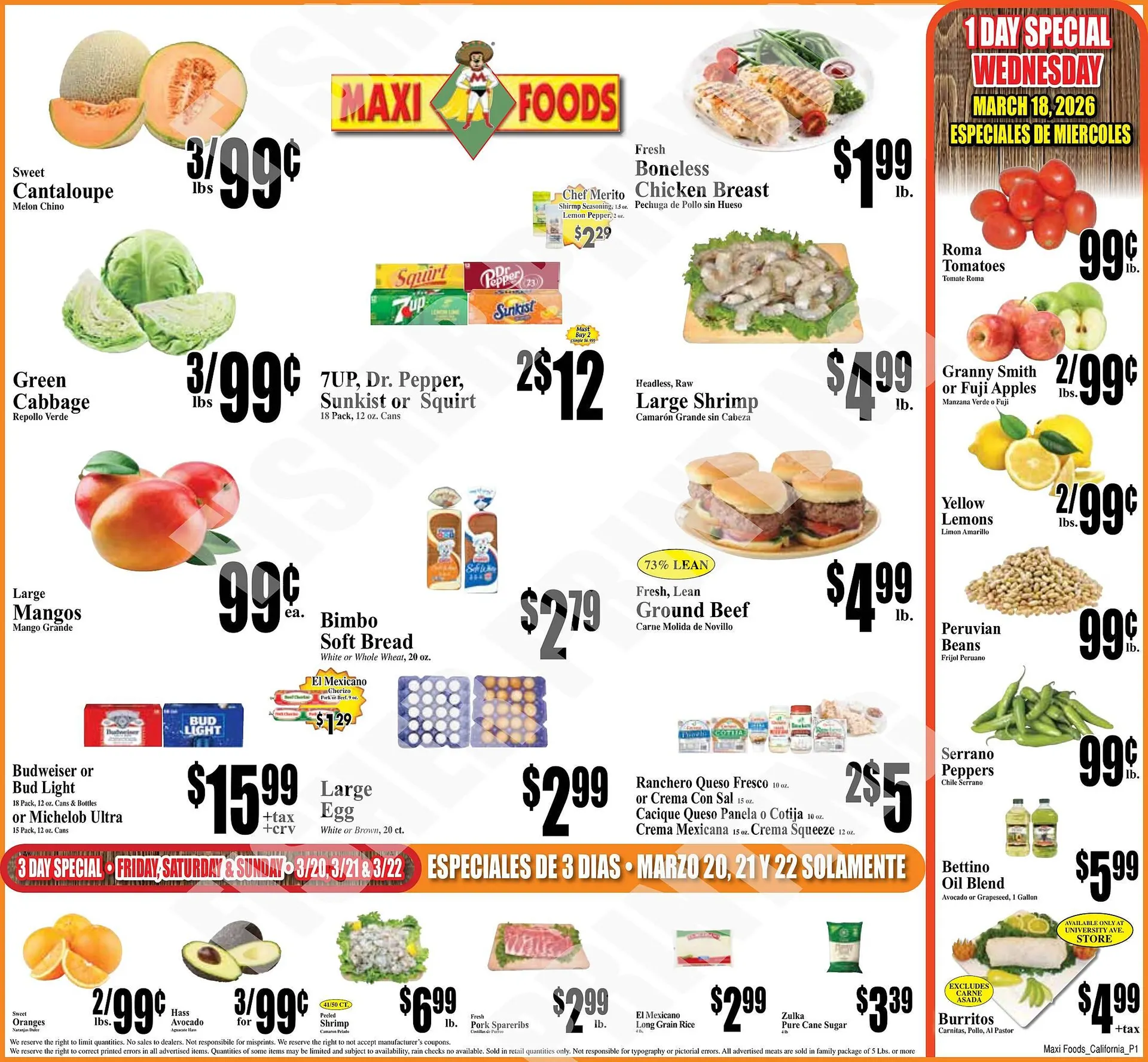 Maxi Foods weekly ad - 1