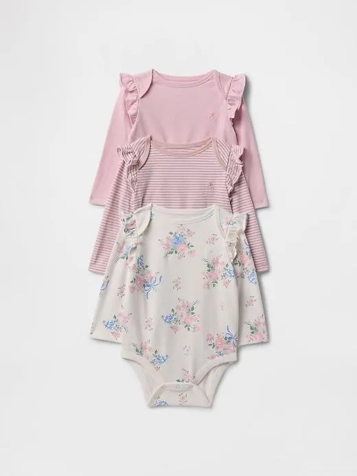 Baby First Favorites Organic Cotton Bodysuit (3-Pack)