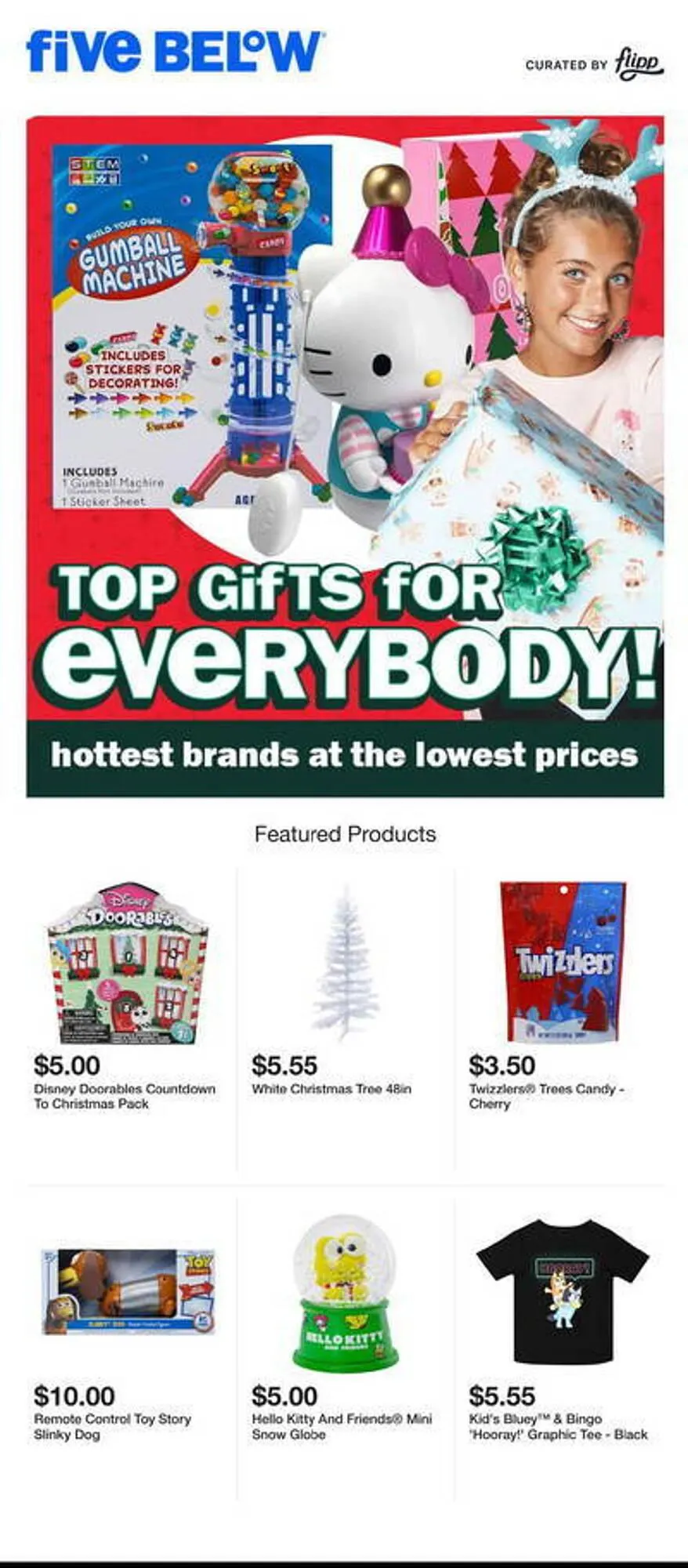 Weekly ad Five Below Weekly Ad from November 22 to November 28 2024 - Page 1