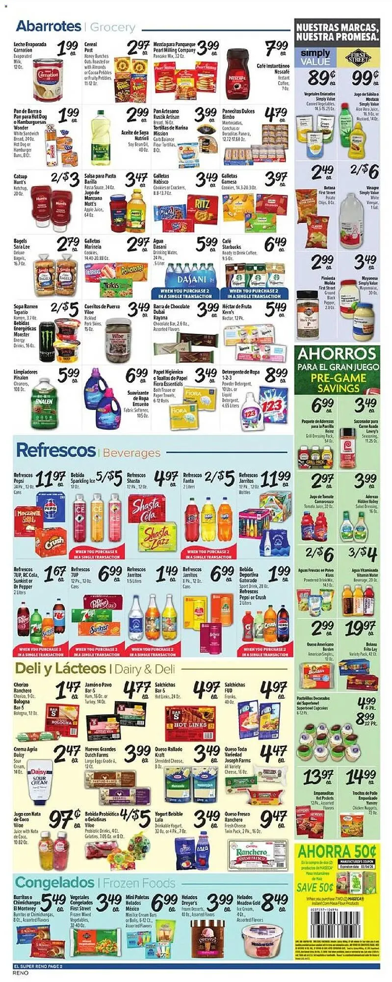 Weekly ad El Super weekly ad from January 28 to February 4 2026 - Page 2