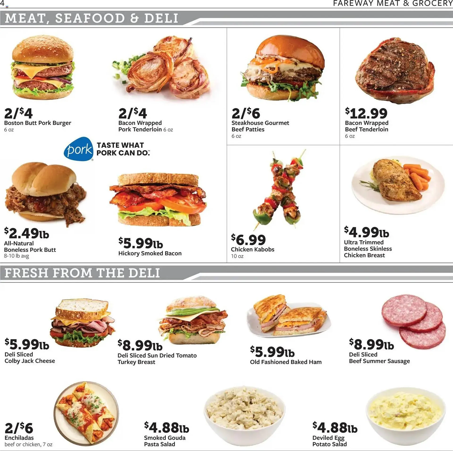 Weekly promotion Fareway weekly ad spanning from May 4 to May 9 2026 - Page 4 for Catalogue 365