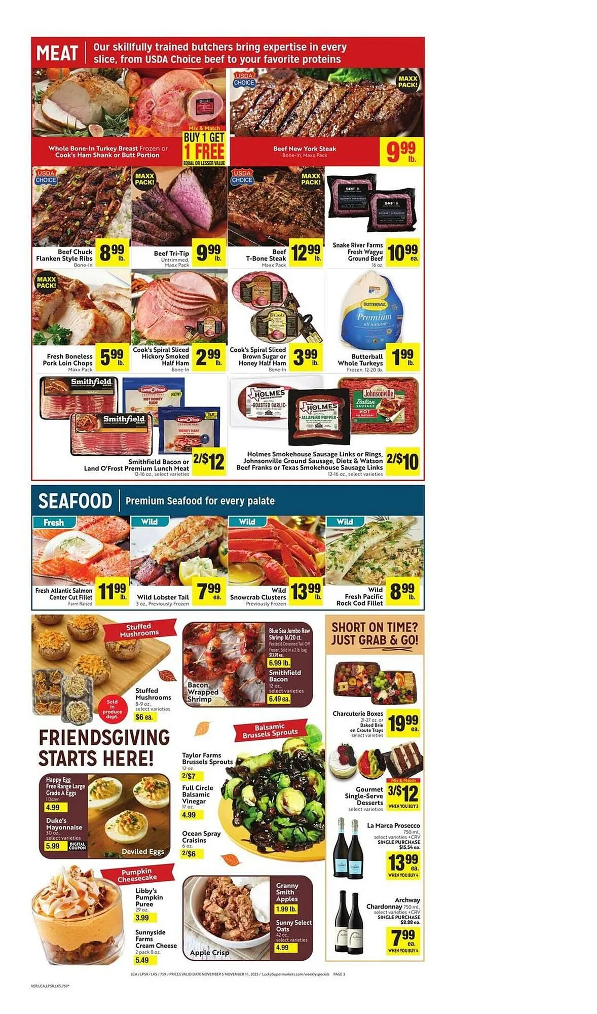 Weekly ad Lucky Supermarkets weekly ad from November 5 to November 11 2025 - Page 3