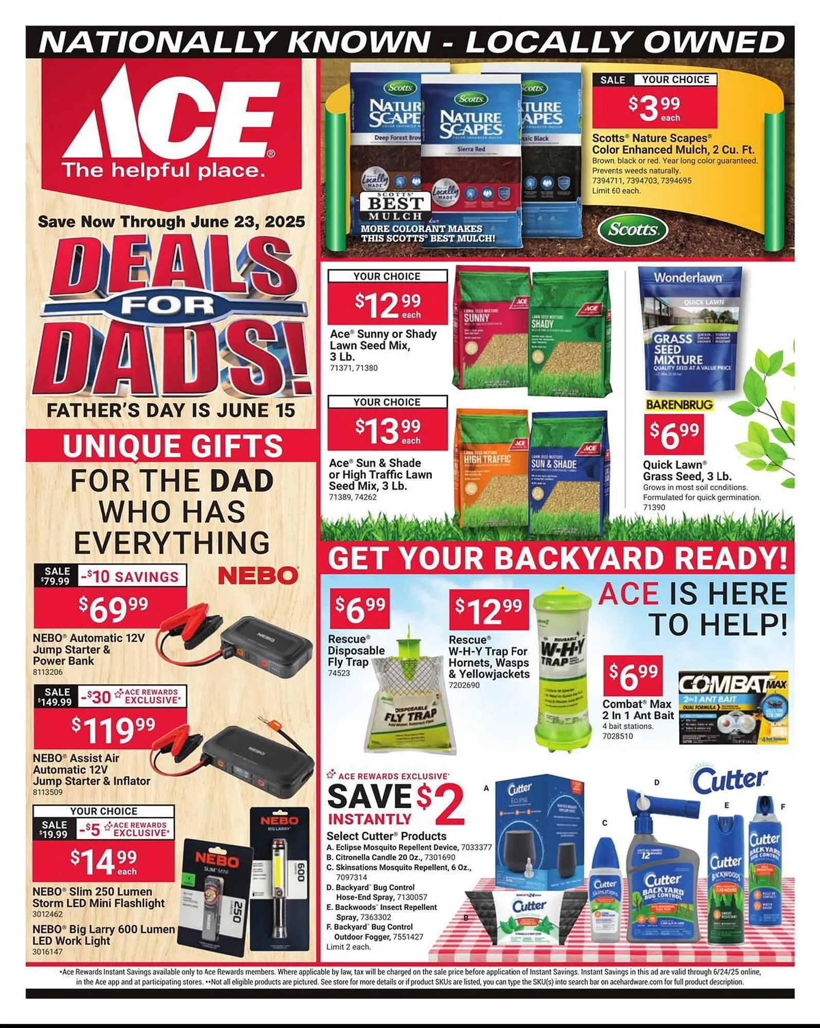 Weekly ad Ace Hardware Weekly Ad from June 10 to June 23 2025 - Page 1