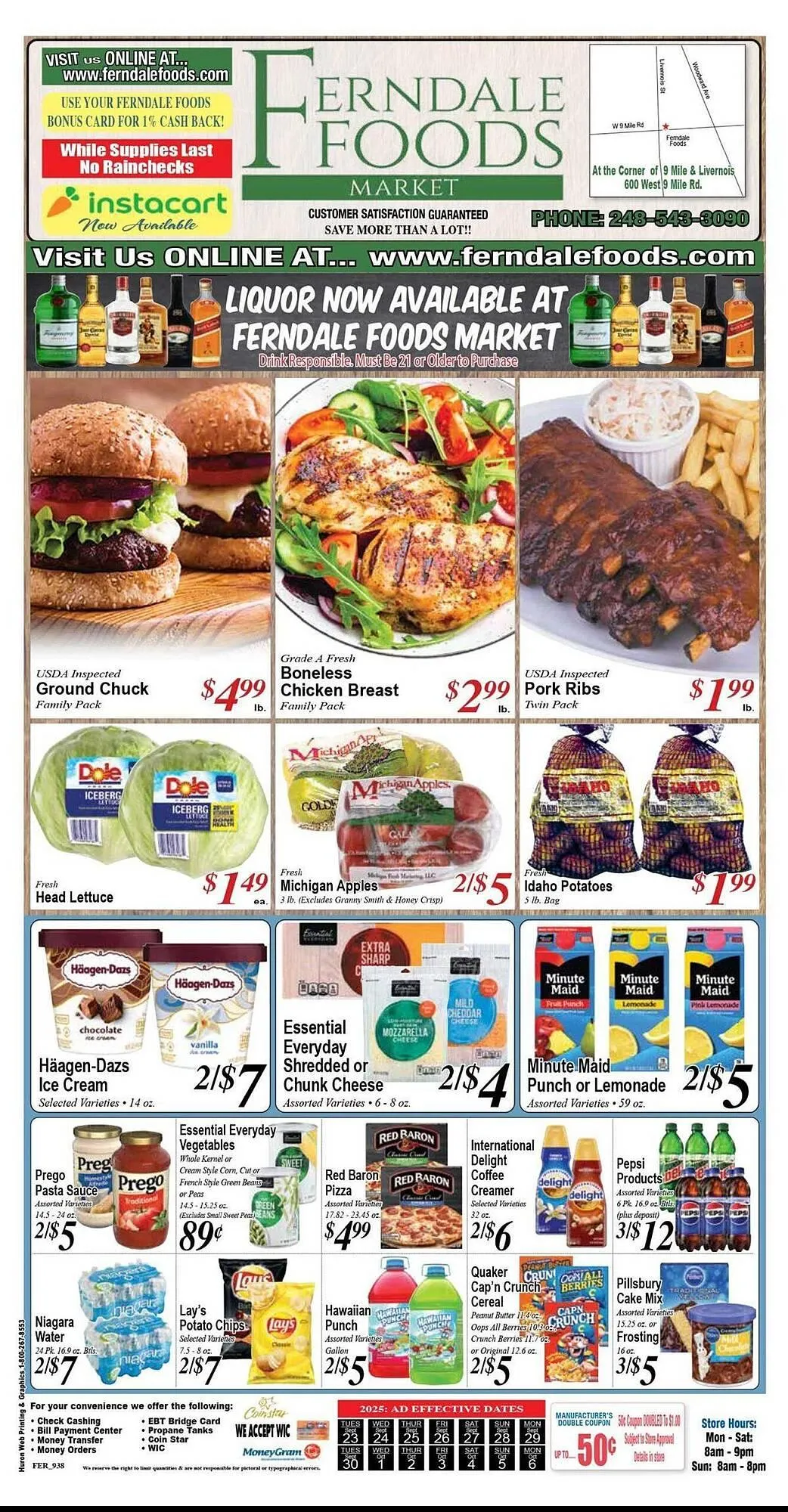 Weekly ad Ferndale Foods weekly ad from September 23 to October 6 2025 - Page 1