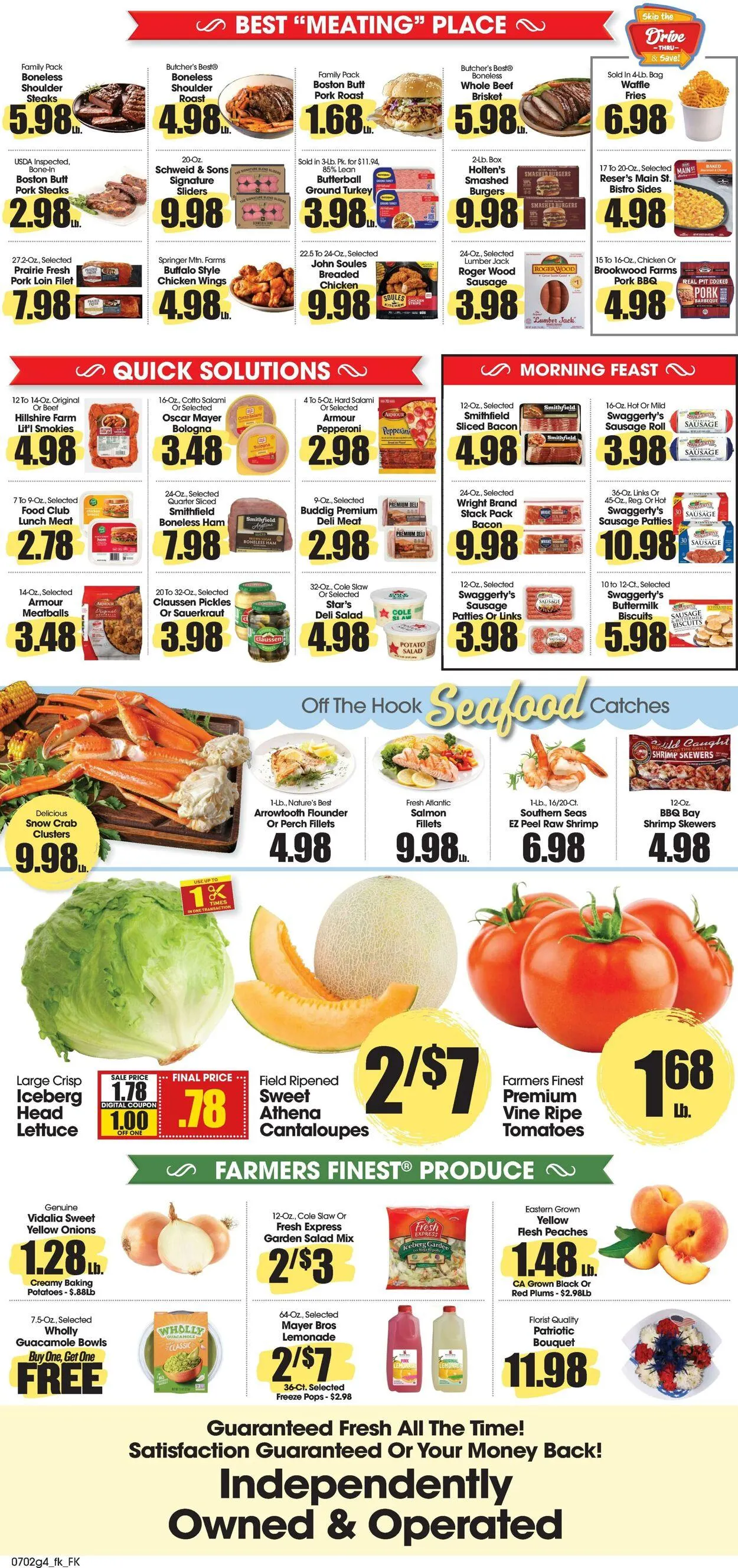 Weekly ad Food King Current weekly ad from July 2 to July 11 2025 - Page 4
