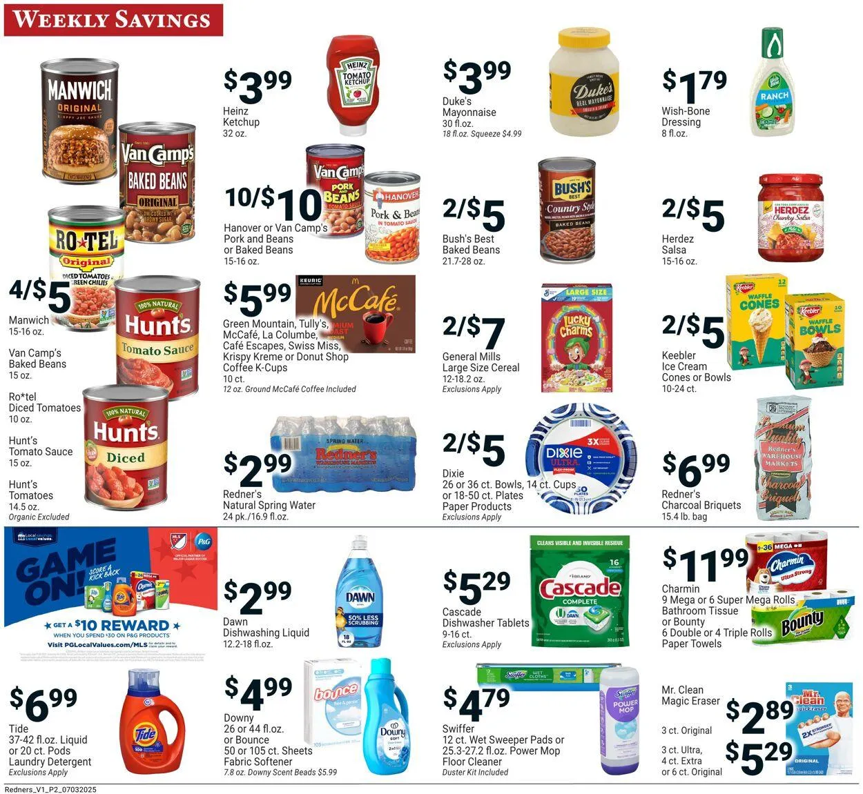 Catálogo de Redner’s Warehouse Market Current weekly ad 3 de julio al 9 de julio 2025 - Página 2