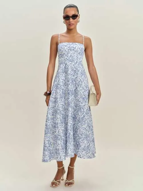 Monette Linen Dress