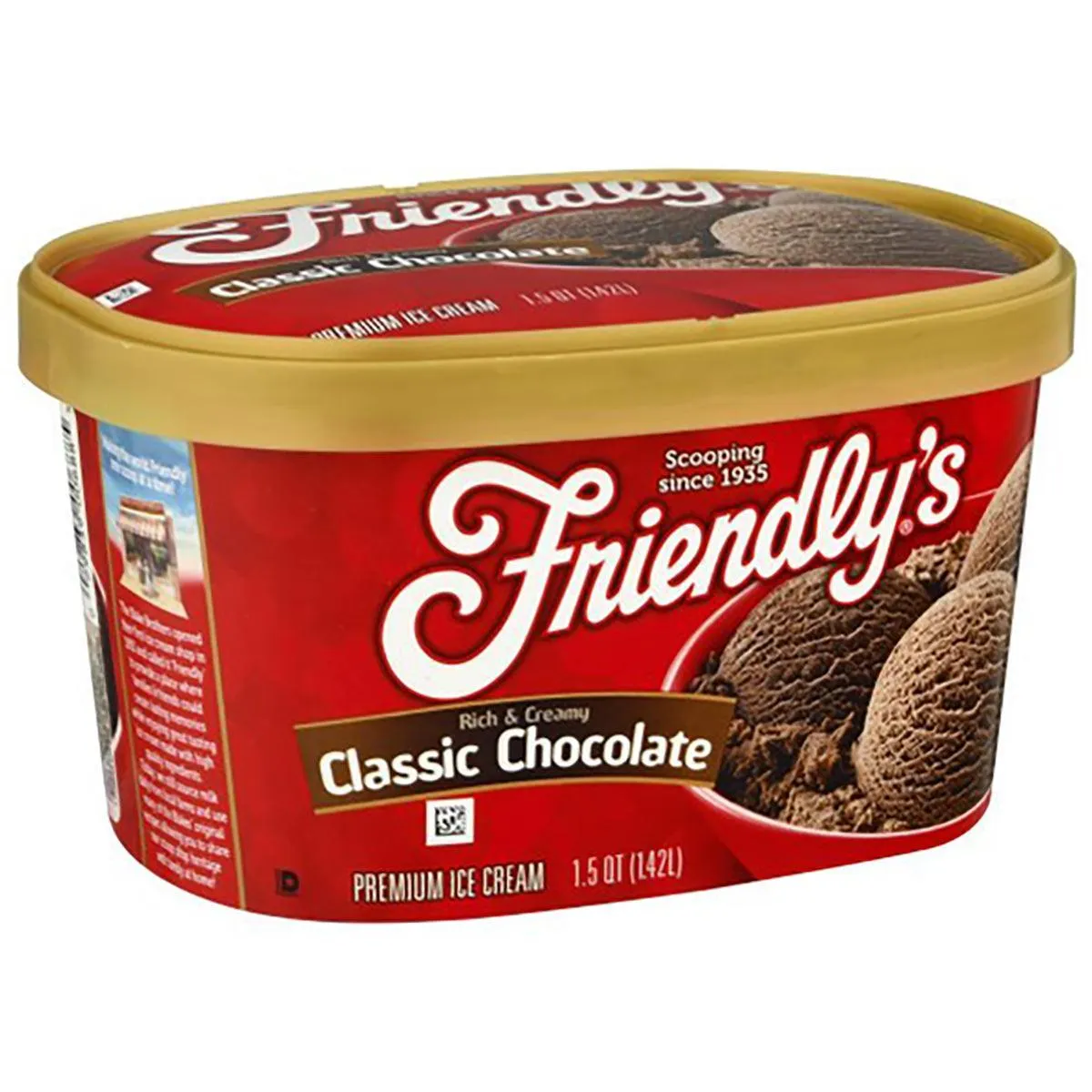 Friendlys Chocolate Ice Cream