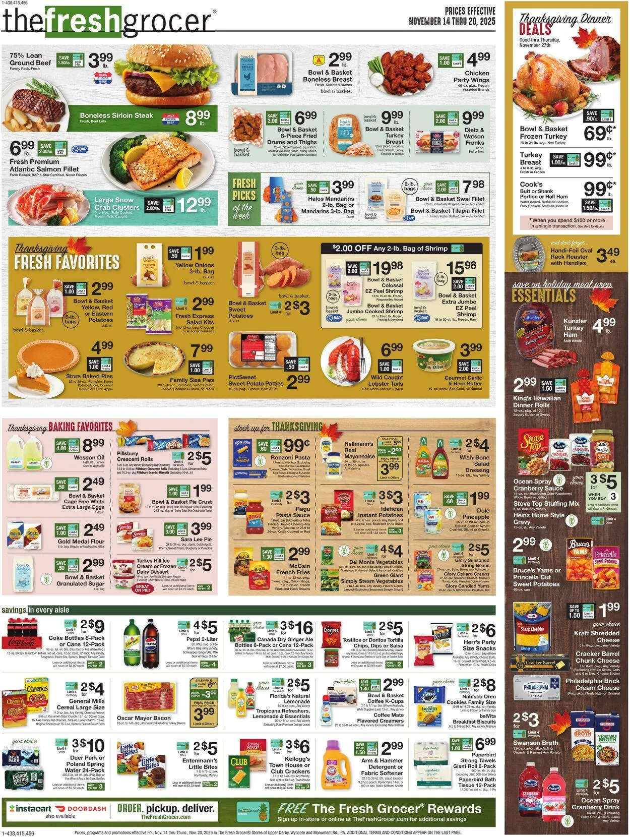 Weekly ad Gerrity's Supermarkets Current weekly ad from November 13 to November 20 2025 - Page 1