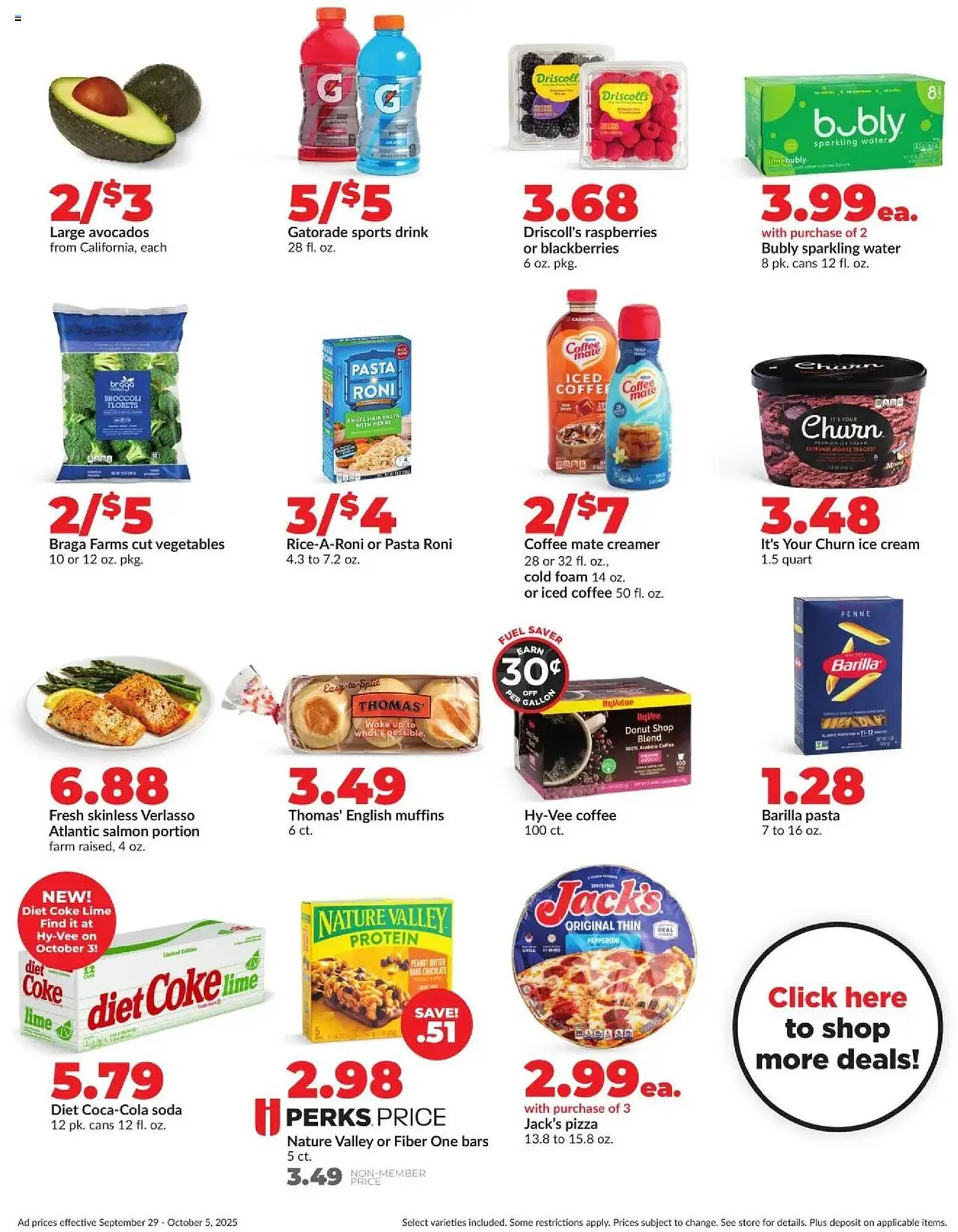 Weekly ad Hy-Vee weekly ad from September 29 to October 5 2025 - Page 2