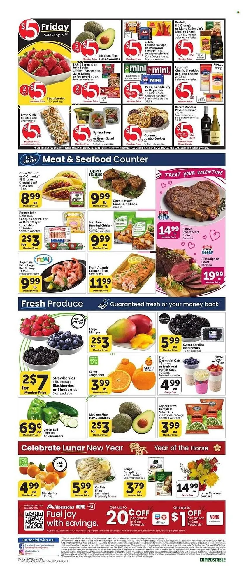 Weekly ad Albertsons weekly ad from February 11 to February 17 2026 - Page 6