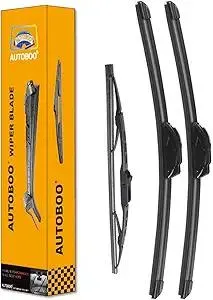 AUTOBOO 26"+20" Windshield Wipers with 16" Rear Wiper Blade Replacement for Dodge Grand Caravan 2008-2014 2015 2016 2017 2018 2019 2020 Chrysler Town & Country -Original Factory Quality (Pack of 3)