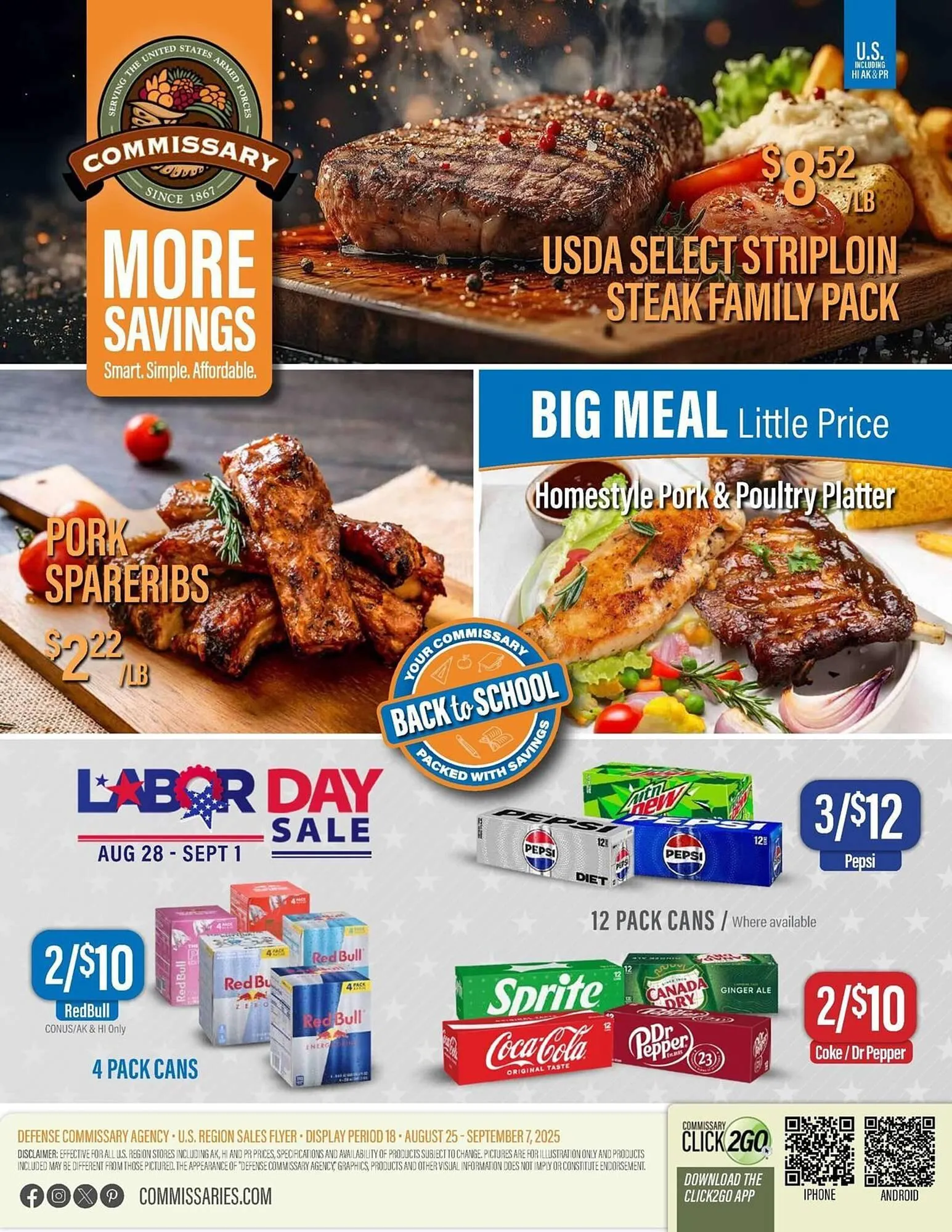 Commissary Weekly Ad - 1
