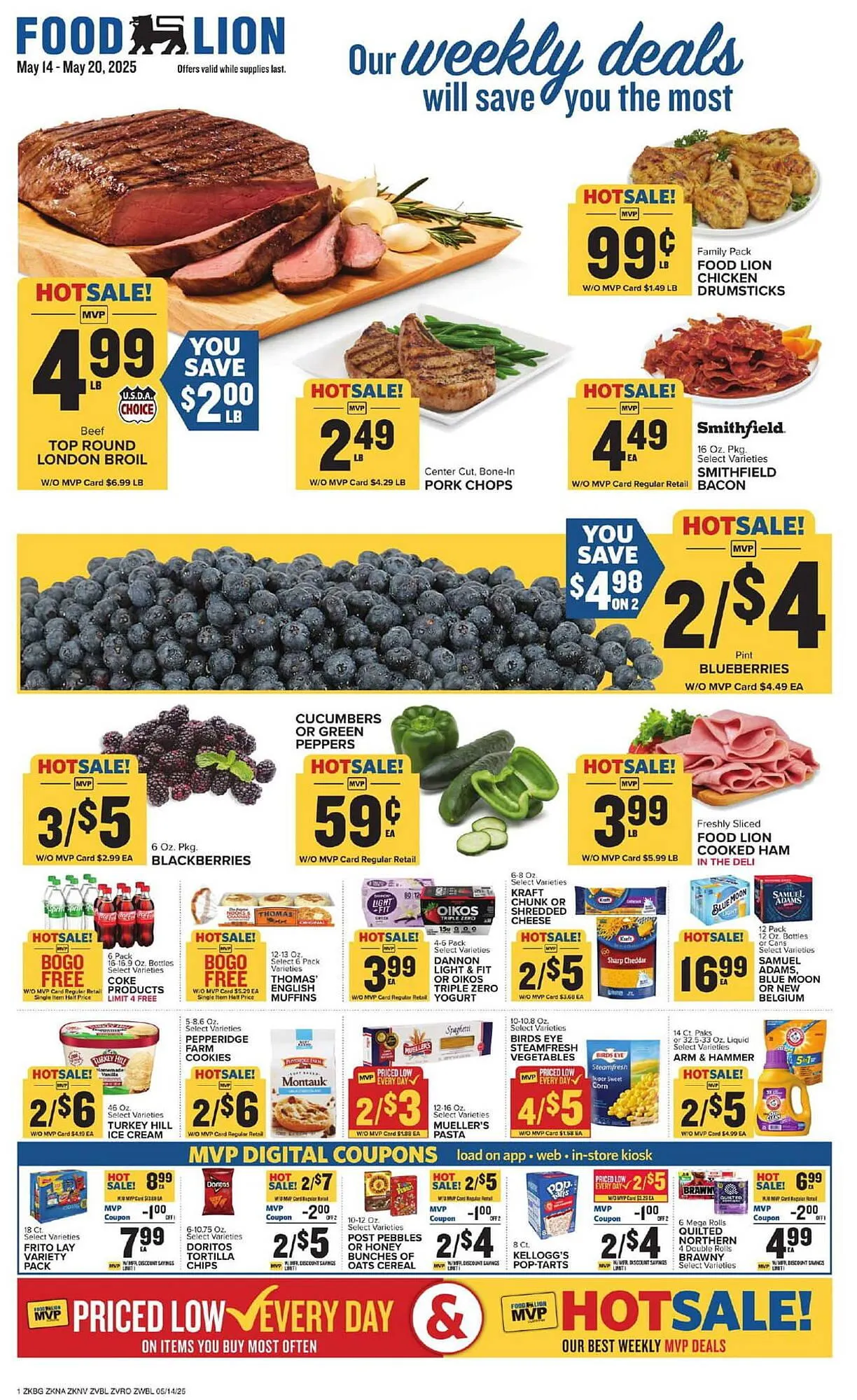 Weekly ad Food Lion Weekly Ad from May 14 to May 20 2025 - Page 1