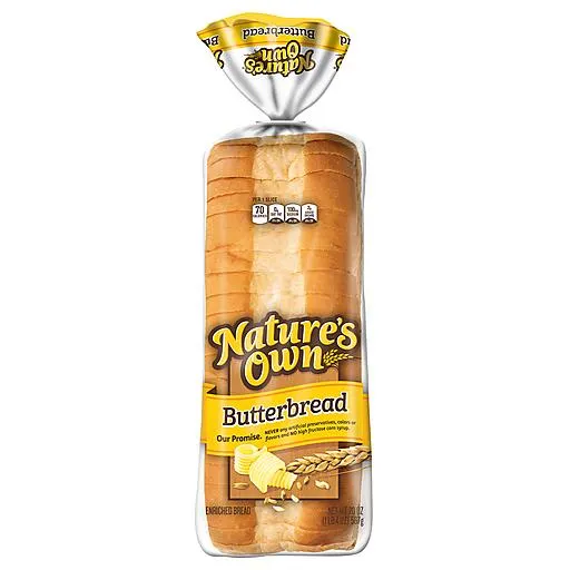 Nature's Own Btrbread 20 Oz 20 oz