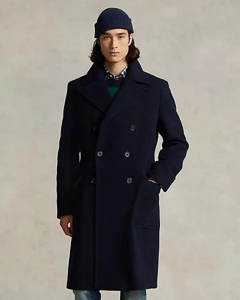 Polo Soft Tailored Wool-Blend Topcoat