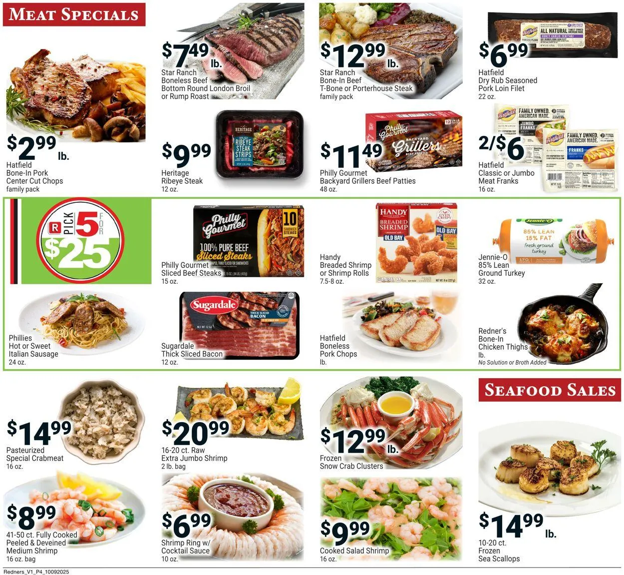 Weekly ad Redner’s Warehouse Market Current weekly ad from October 9 to October 15 2025 - Page 4