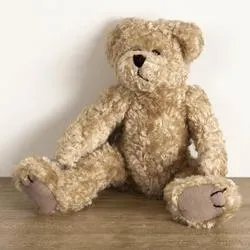 10" Tan Beanbag Bear