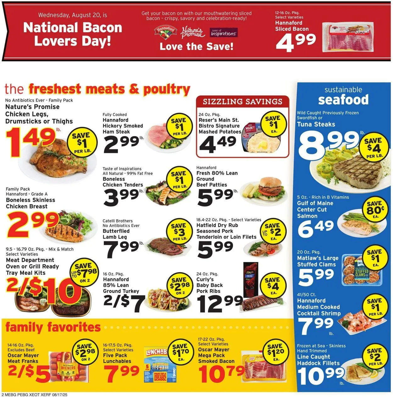Weekly ad Hannaford Current weekly ad from August 17 to August 23 2025 - Page 2