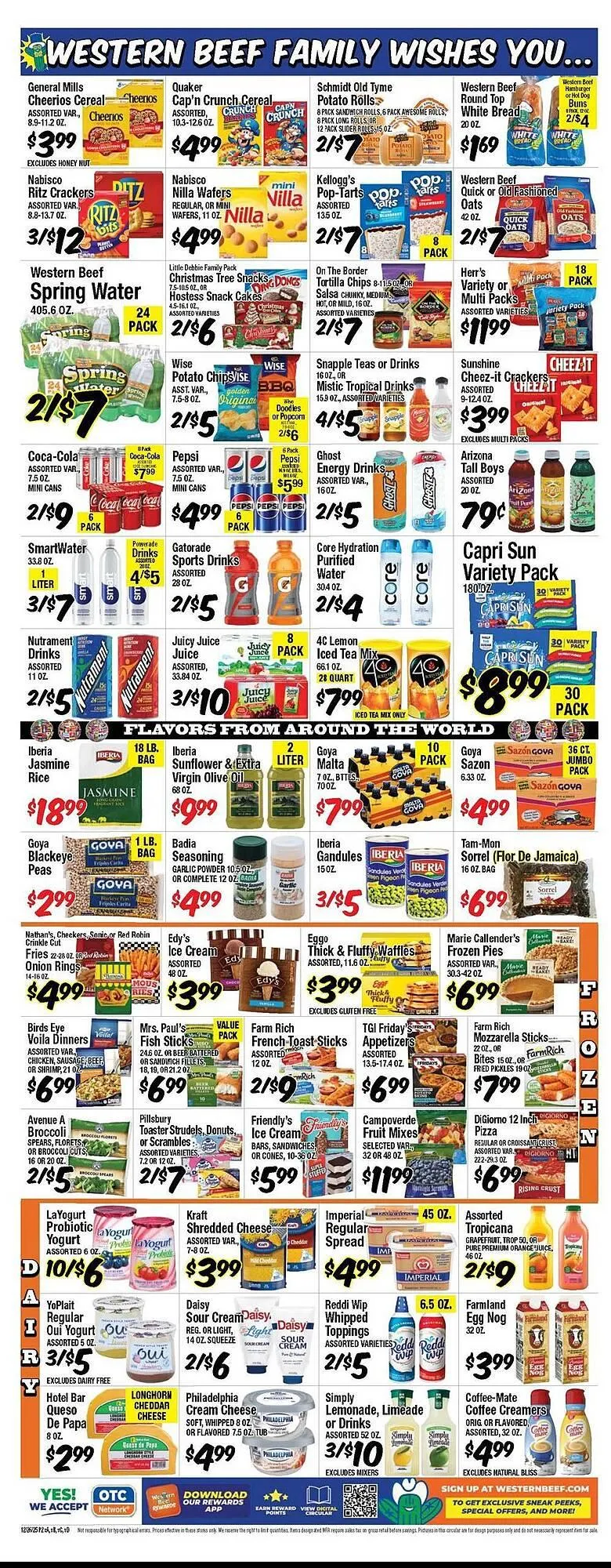 Weekly ad Western Beef circular from December 25 to December 31 2025 - Page 2