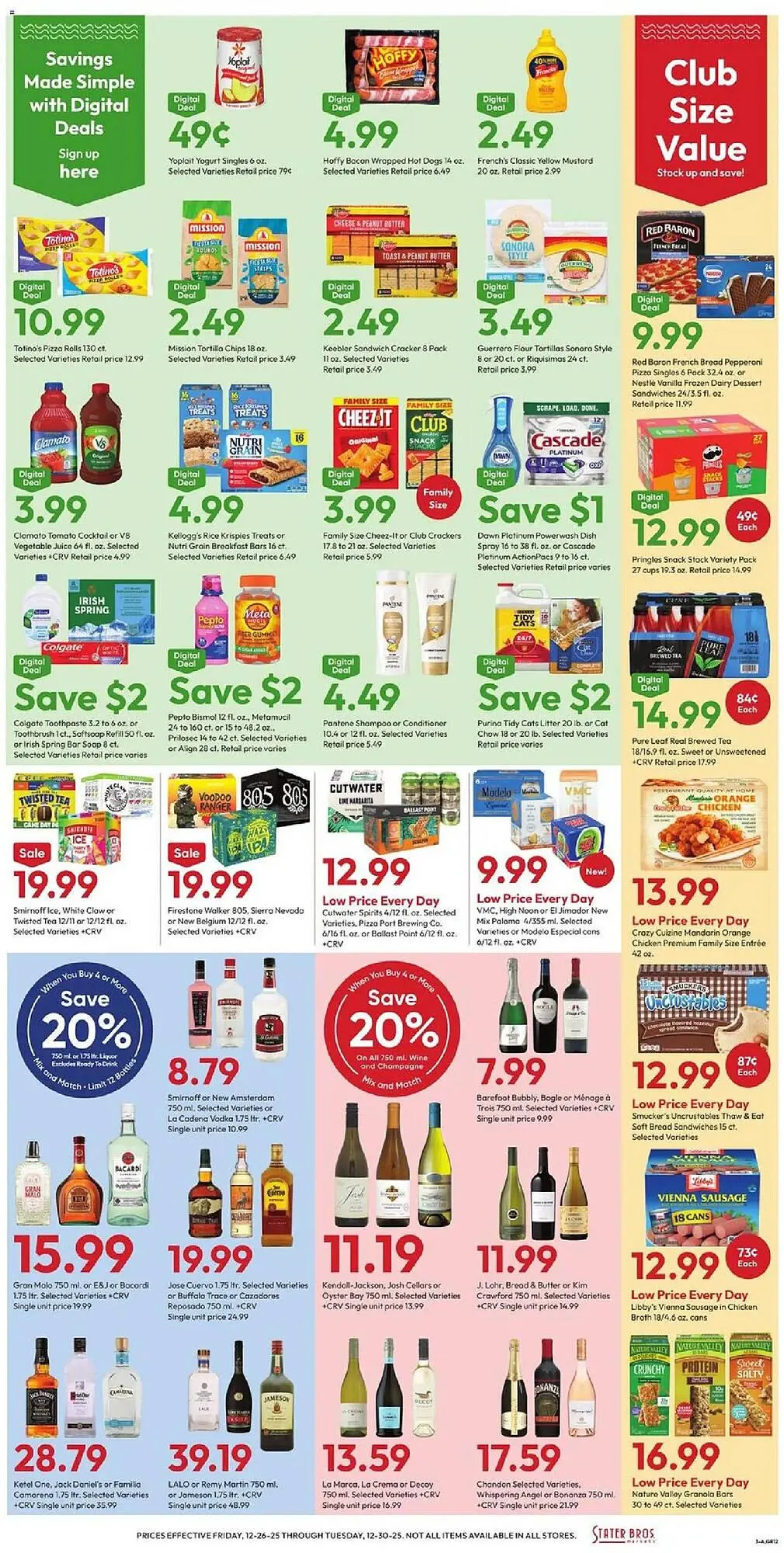 Weekly ad Stater Bros weekly ad from December 31 to January 1 2026 - Page 3