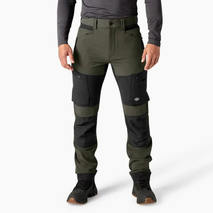 FLEX Slim Fit Double Knee Tapered Pants