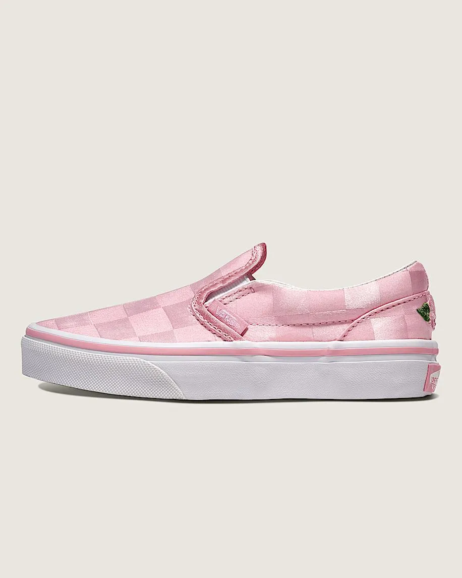 Little Kids Classic Slip-On Satin Shoe