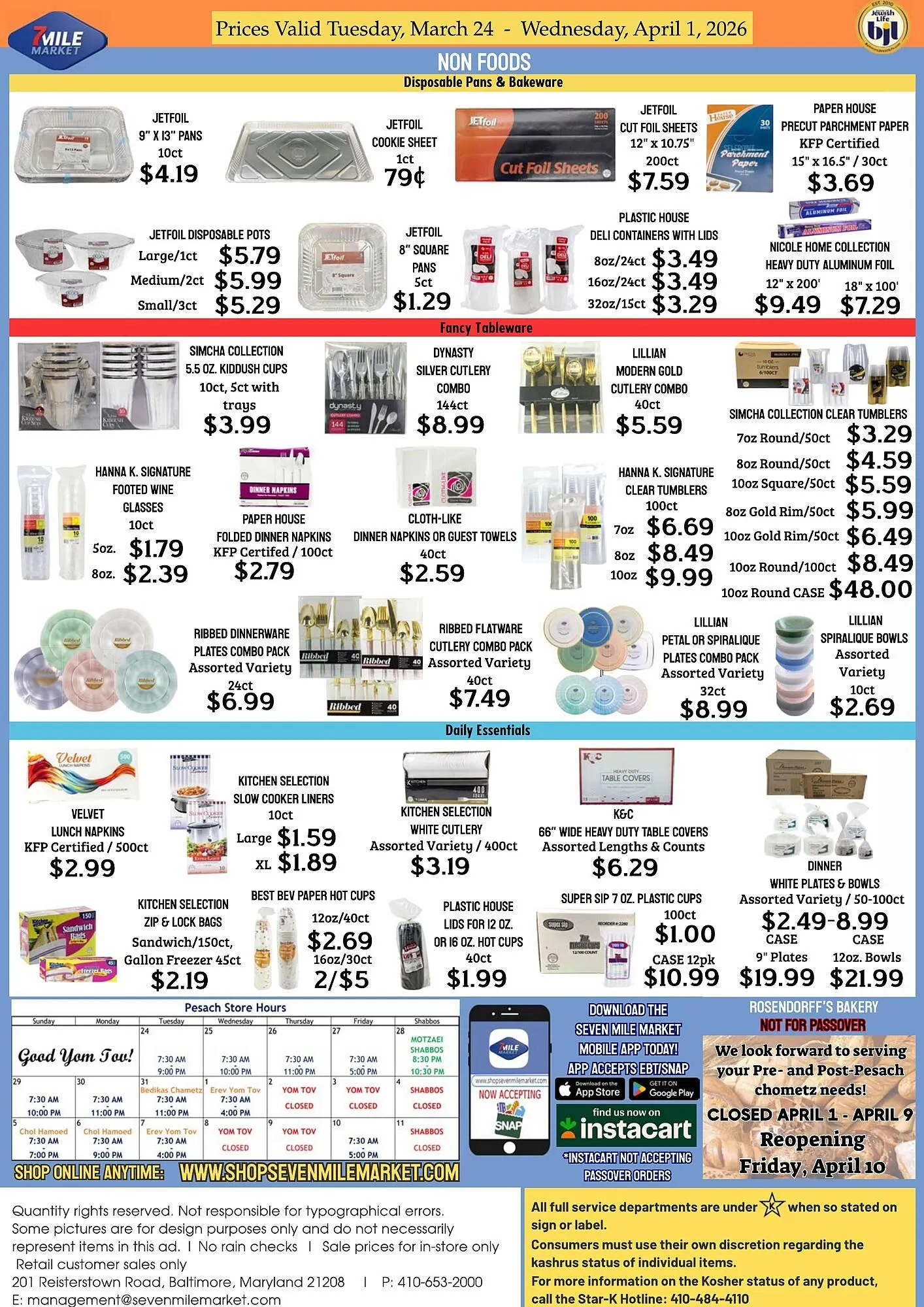 Weekly ad Seven Mile Market circular from March 24 to April 1 2026 - Page 4