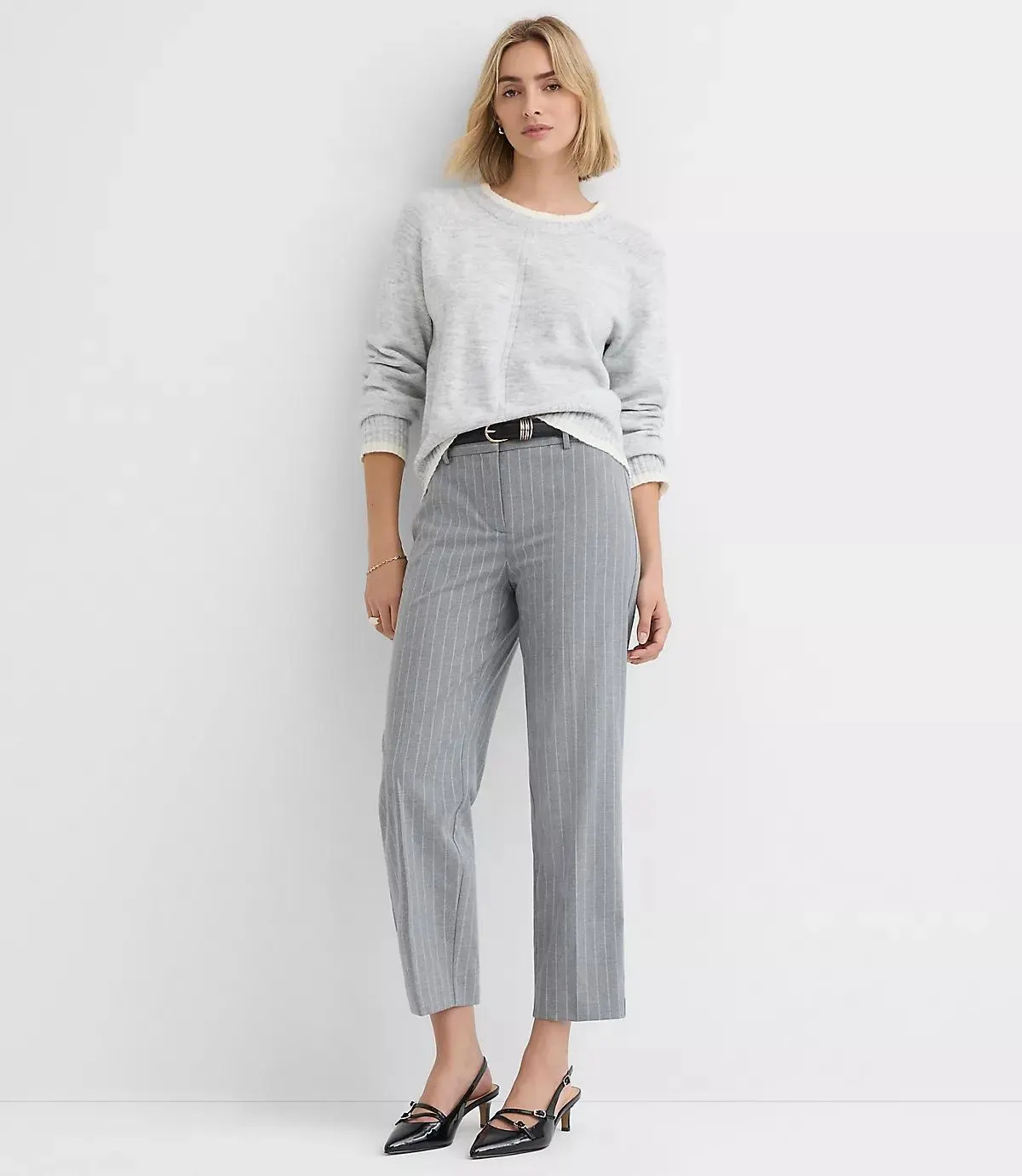 Riviera Slim Pants in Stripe