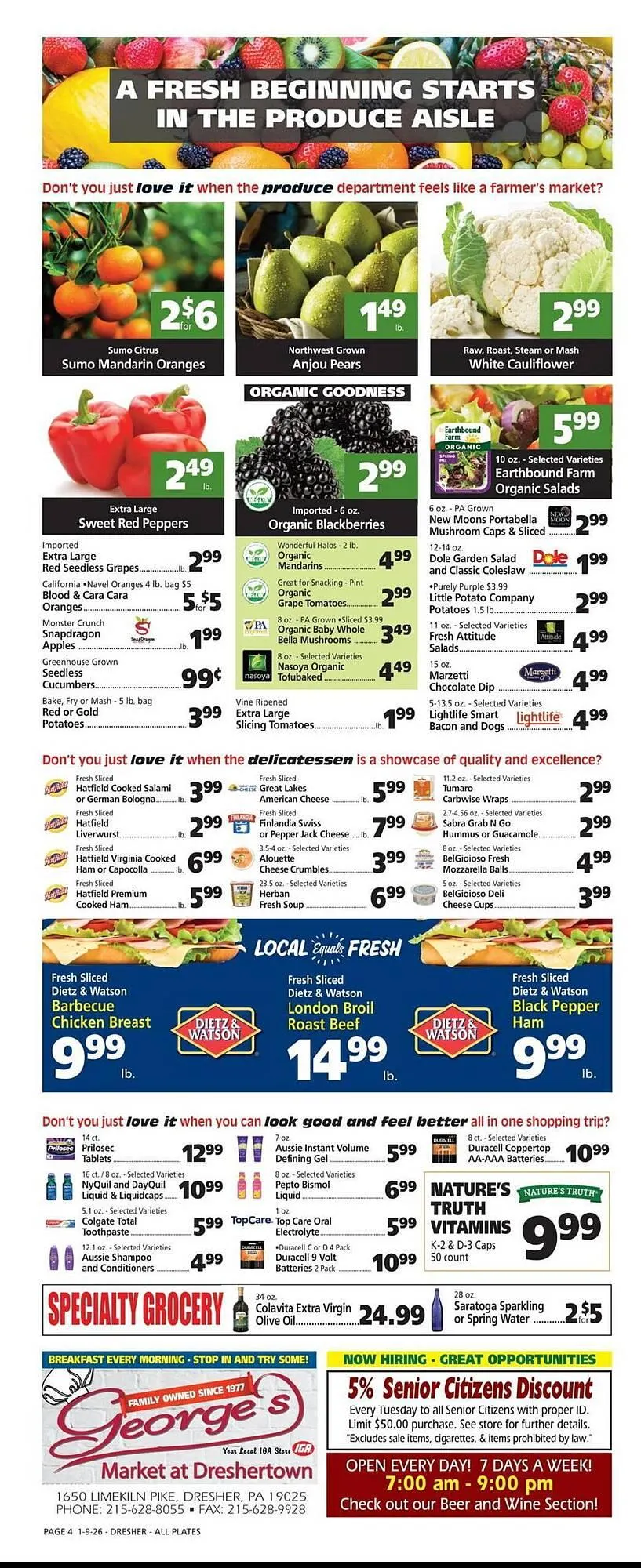 Weekly ad George's Market weekly ad from January 9 to January 15 2026 - Page 4