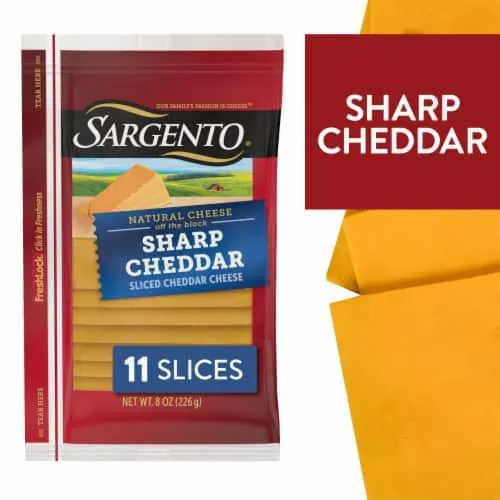 Sargento® Natural Sharp Cheddar Sliced Cheese