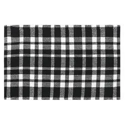 Copper Creek Mills Tartan Black 20" x 34" Accent Mat