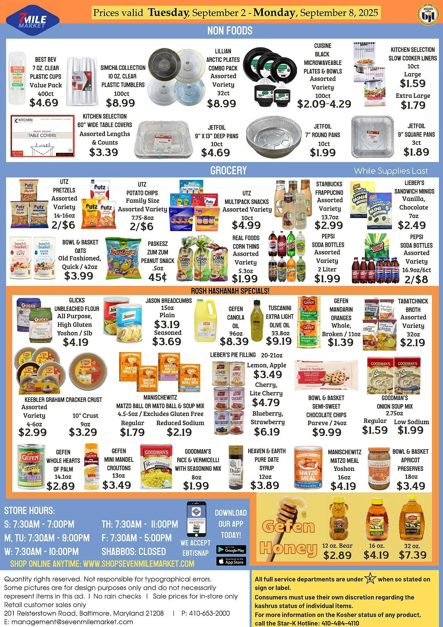 Weekly ad Seven Mile Market circular from September 2 to September 8 2025 - Page 2