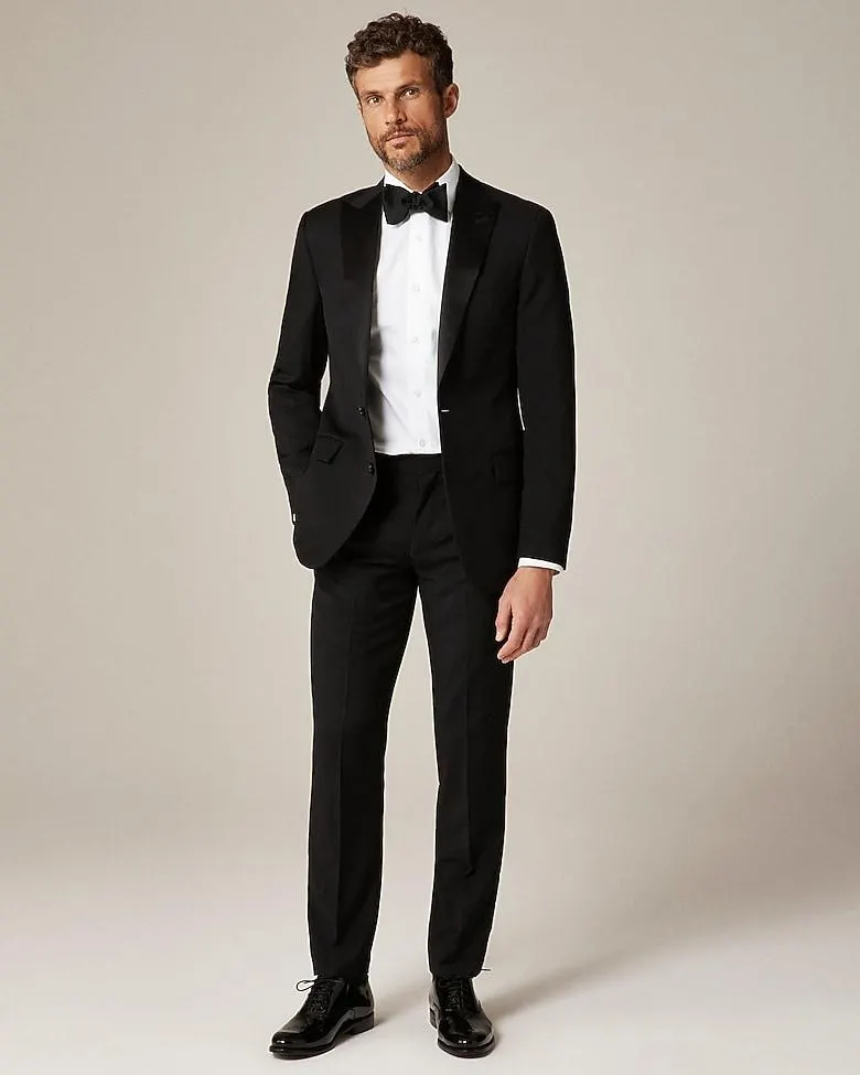 Ludlow Slim-fit tuxedo jacket in Italian wool