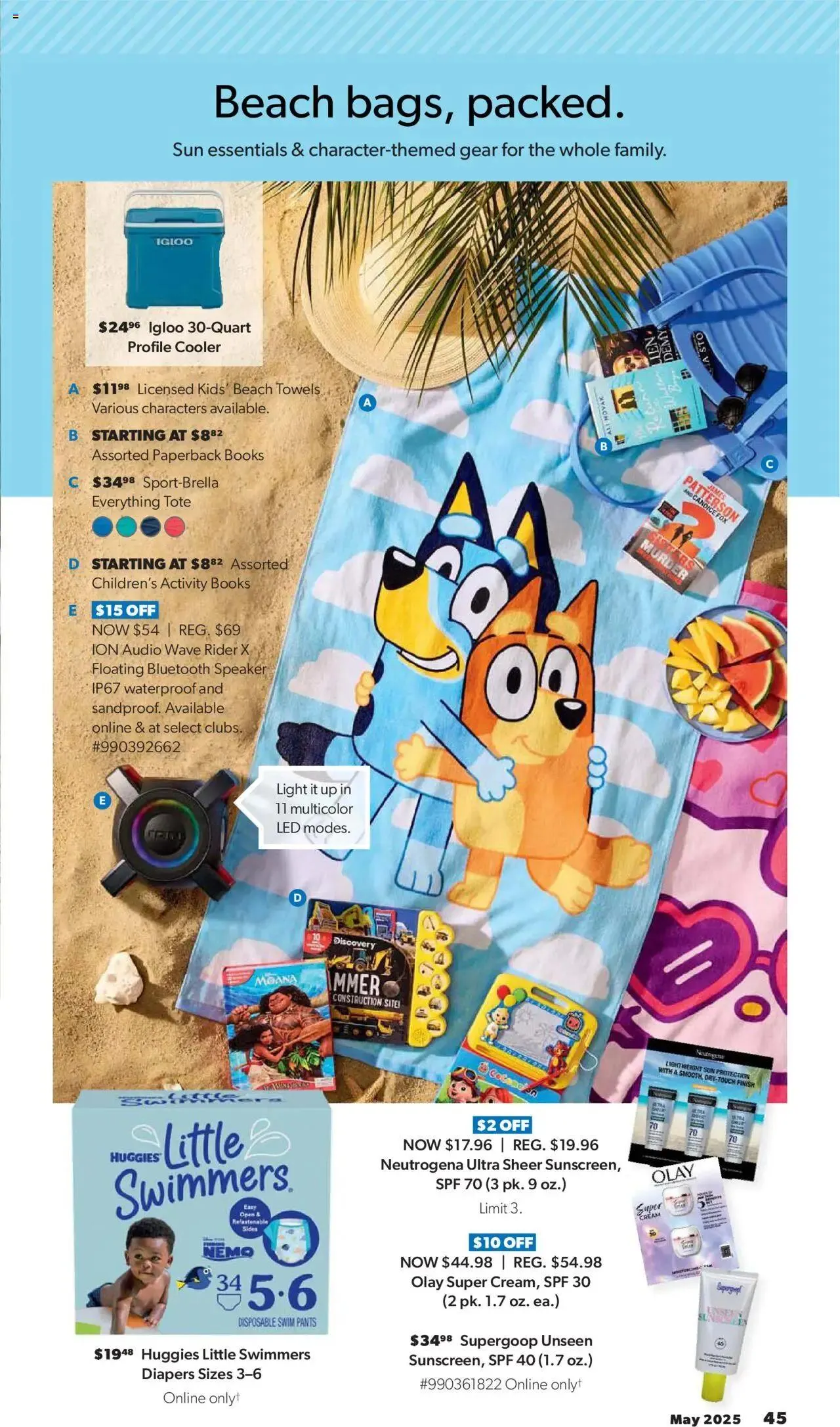 Weekly ad Sam's Club Savings Book May 2025 from April 30 to June 1 2025 - Page 45