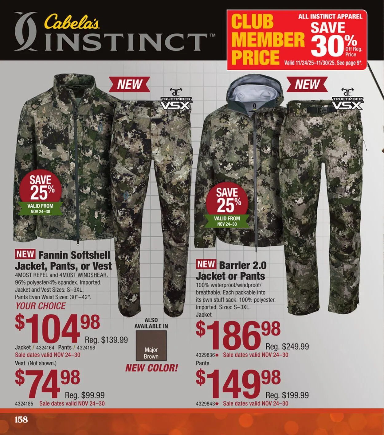 Weekly ad Cabela's Current weekly ad from November 14 to November 28 2025 - Page 158