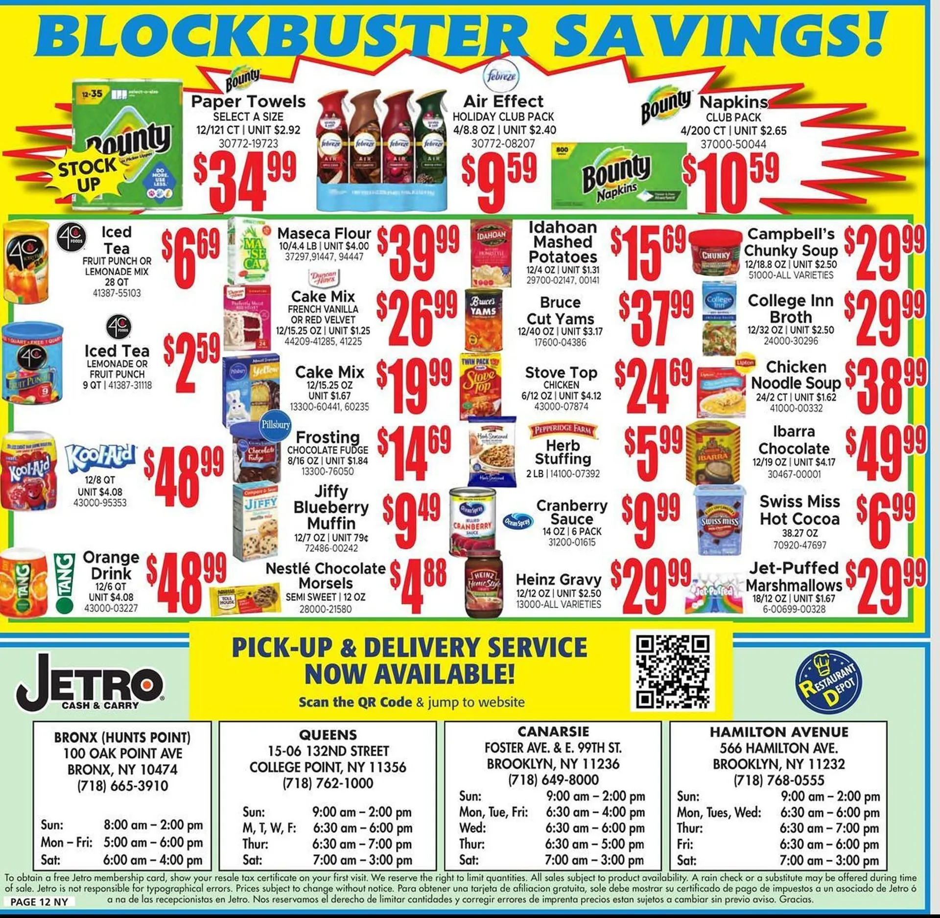 Weekly ad Jetro flyer from October 15 to October 30 2025 - Page 12