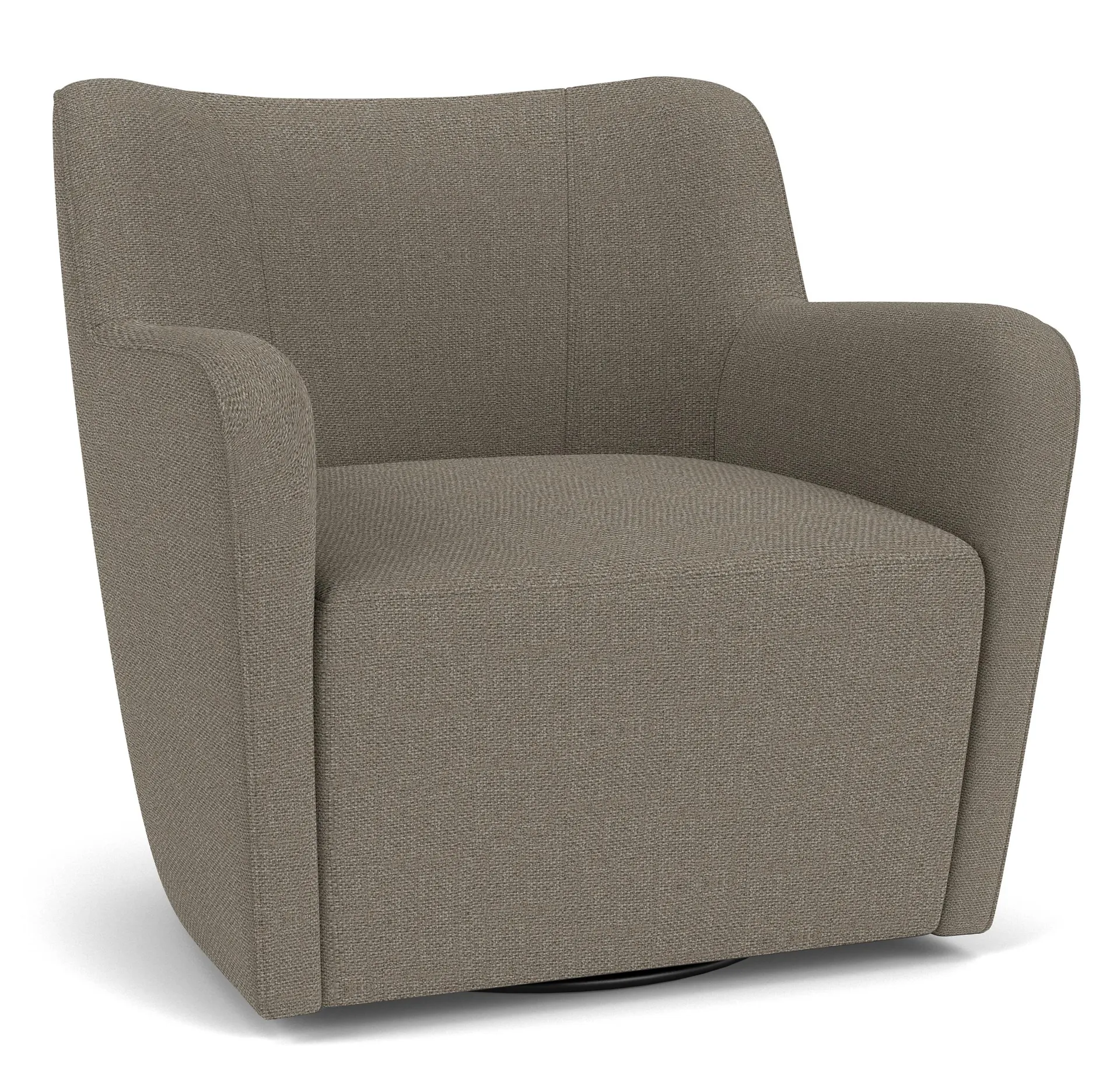 Lily Swivel Chair in Arin Cement