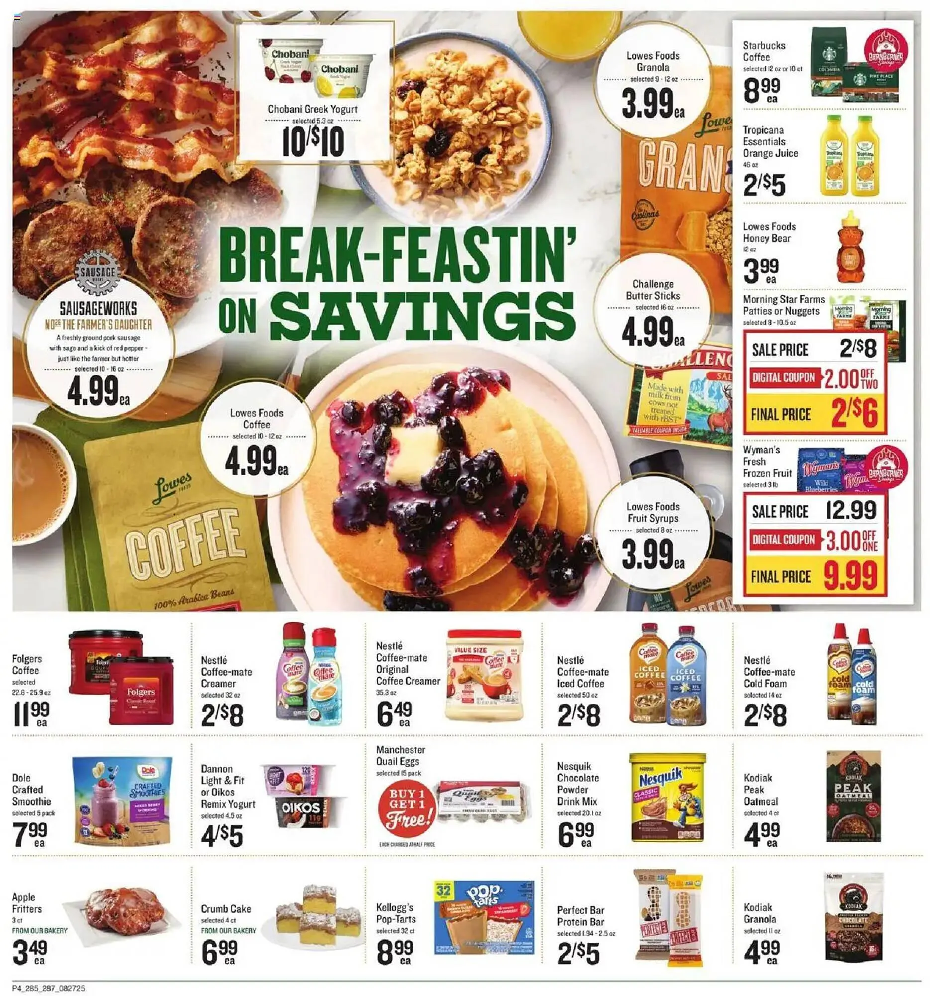 Weekly ad Lowes Foods Weekly Ad from August 27 to September 3 2025 - Page 4