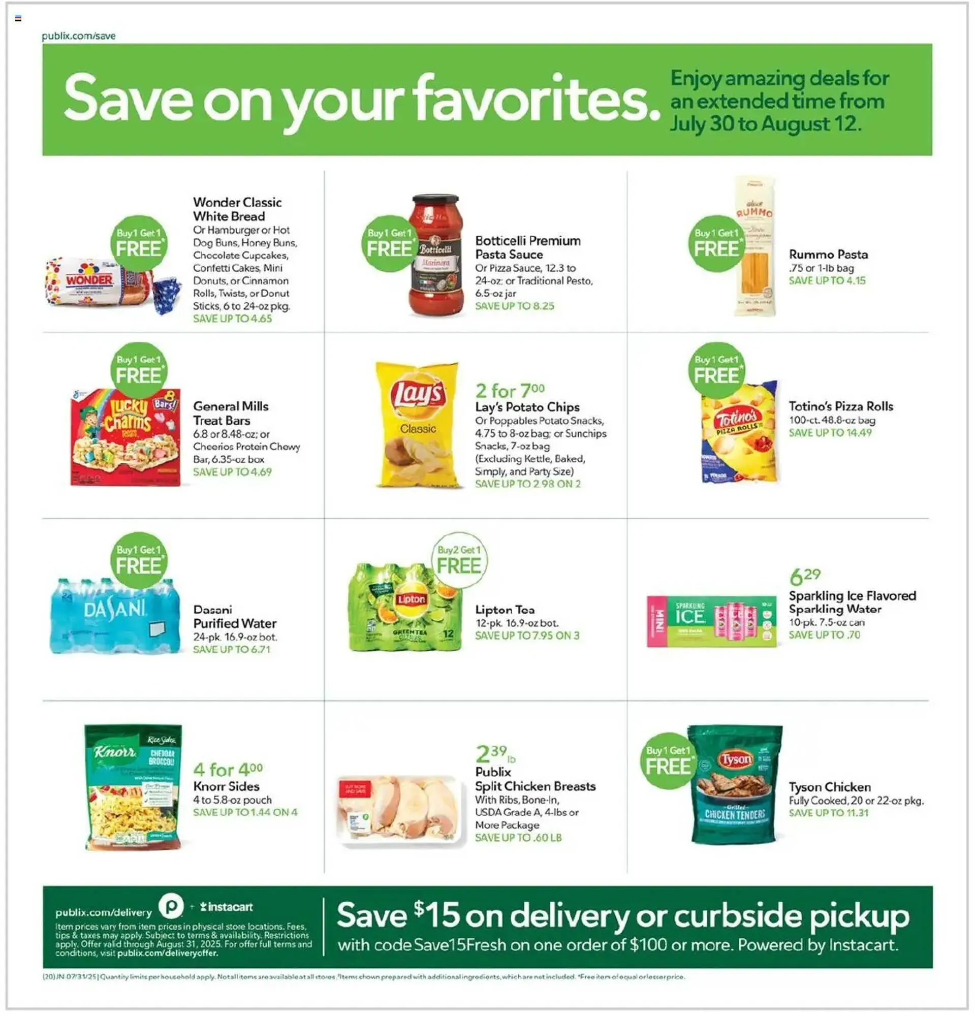Weekly ad Publix Weekly Ad from July 30 to August 6 2025 - Page 20