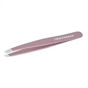Tweezerman Exclusive Purple Wisteria Slant Tweezer - Hair Removal Tweezers, Stainless Steel