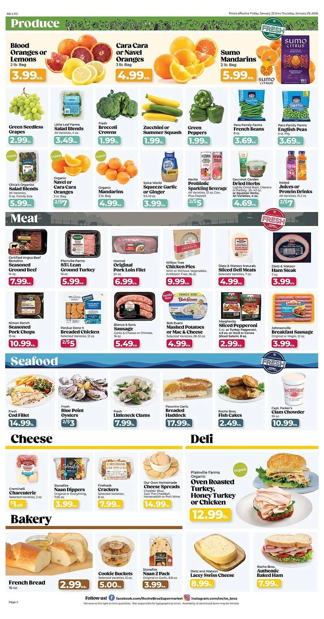 Weekly ad Roche Bros weekly ad from January 27 to January 29 2026 - Page 4