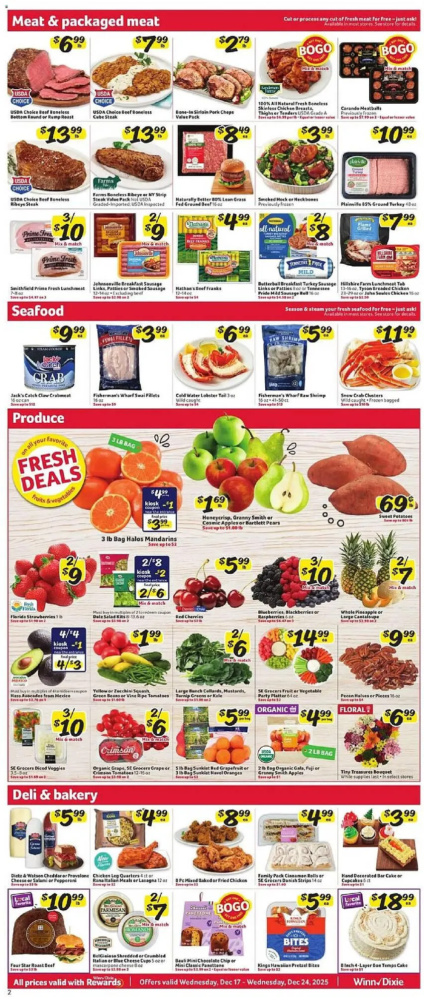 Weekly ad Winn Dixie weekly ad from December 17 to December 25 2025 - Page 2