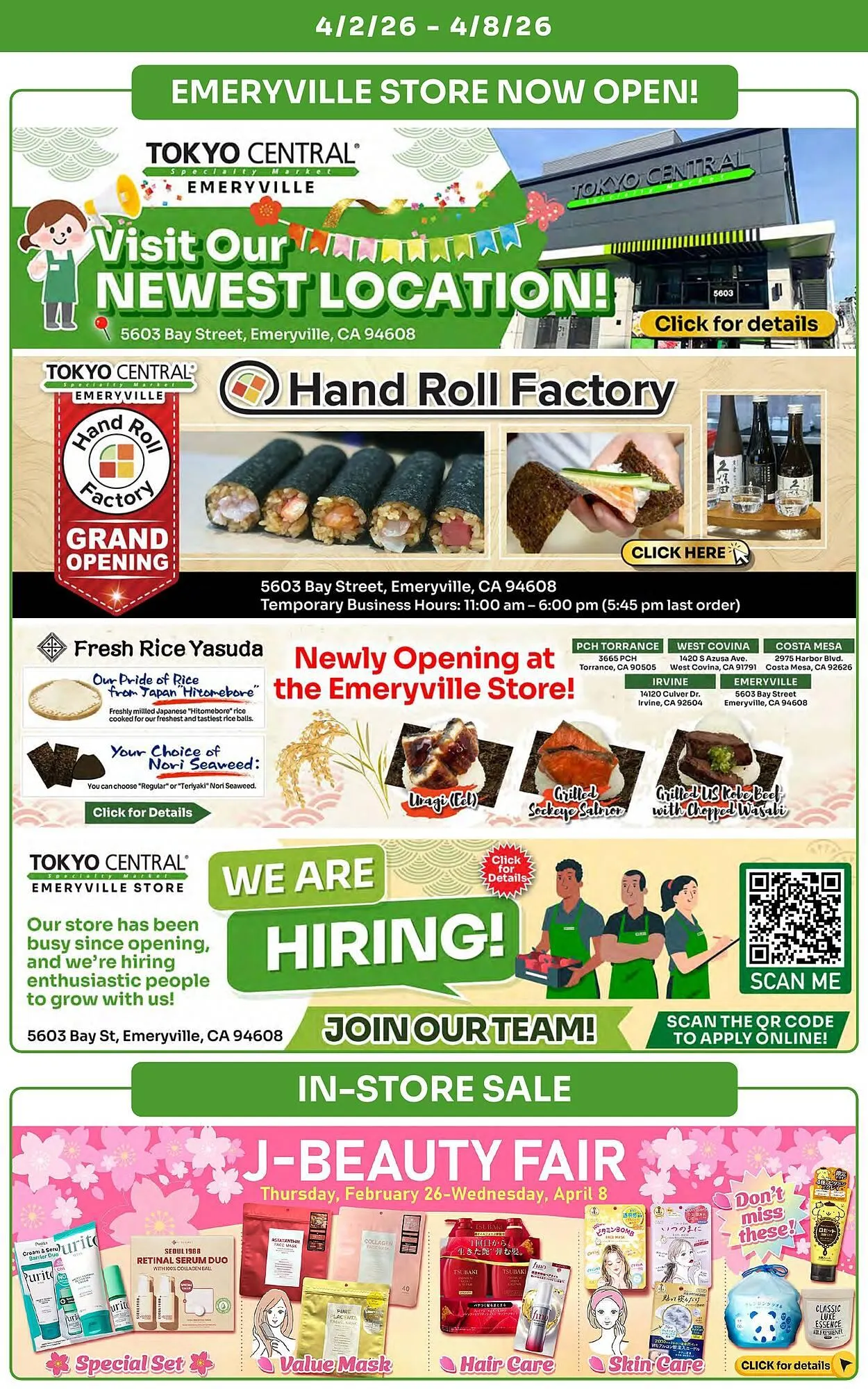 Weekly ad Tokyo Central Specialty Market weekly ad from April 2 to April 8 2026 - Page 7