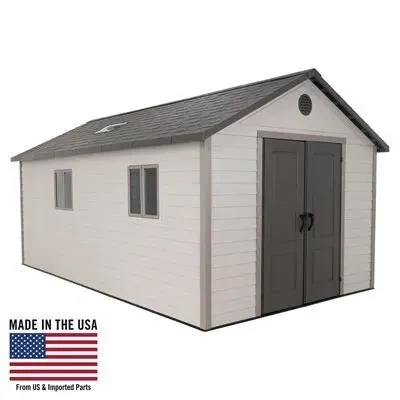 Lifetime 11 Ft. x 18.5 Ft. Outdoor Storage Shed