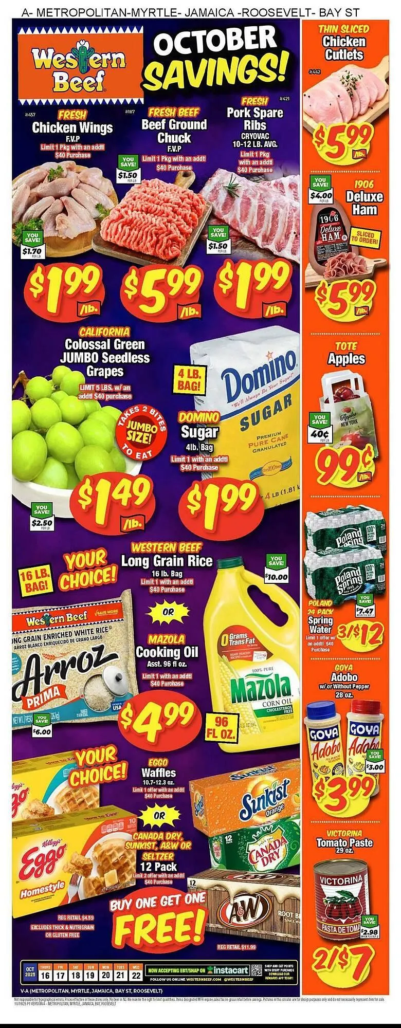 Western Beef circular - 1