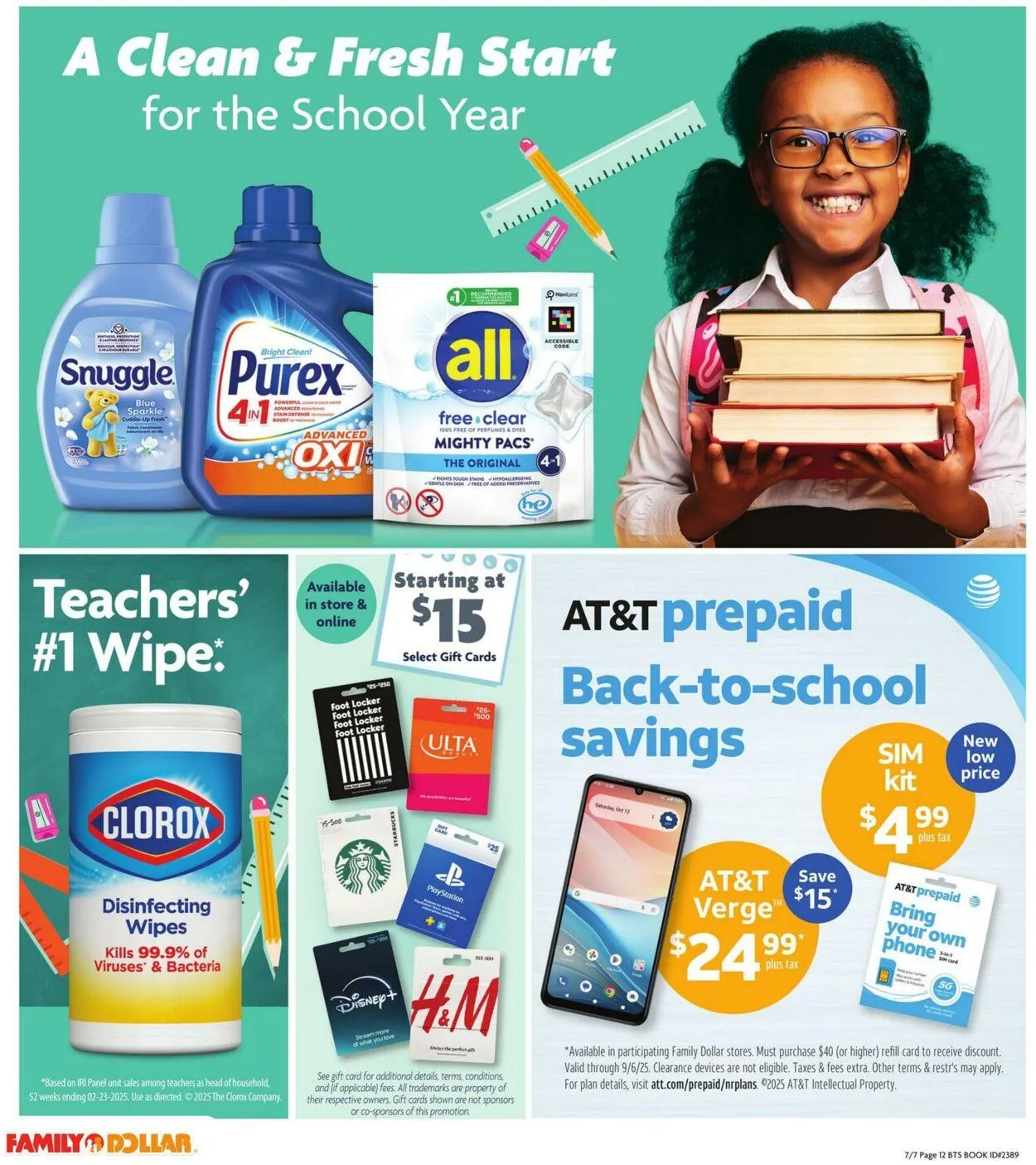 Weekly ad Family Dollar Current weekly ad from July 7 to September 1 2025 - Page 12