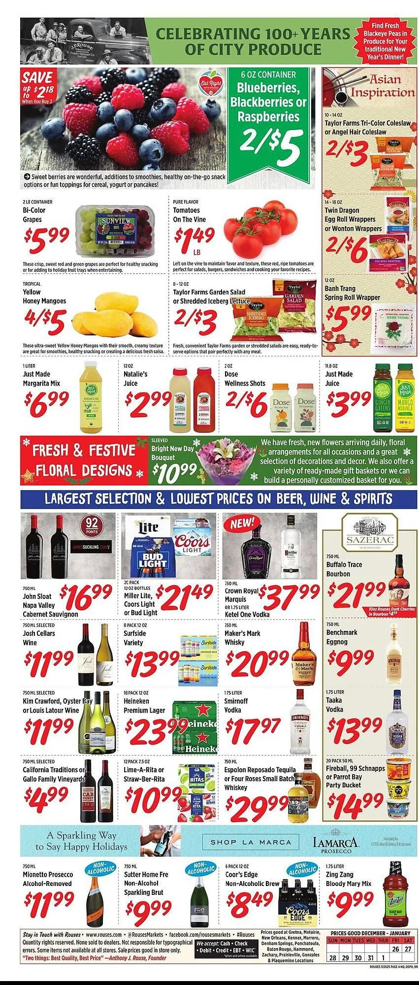 Weekly ad Rouses weekly ad from December 26 to January 1 2026 - Page 8