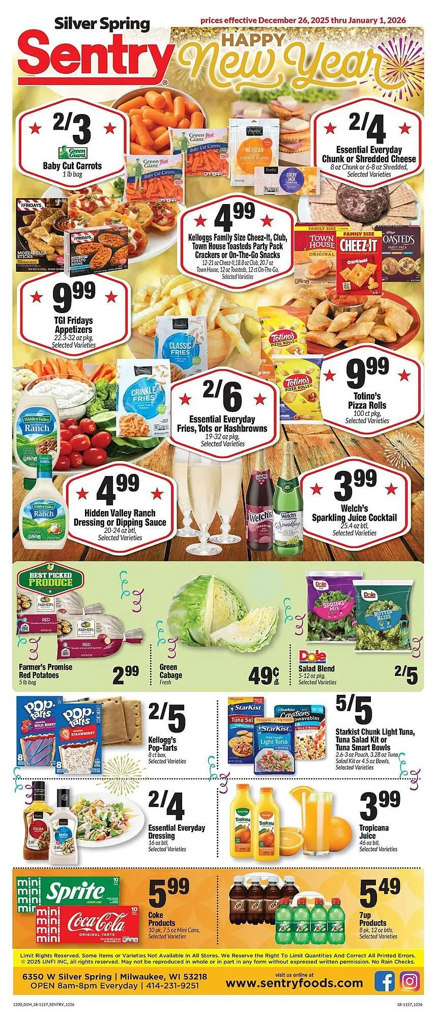 Weekly ad Sentry weekly ad from December 26 to January 1 2026 - Page 1